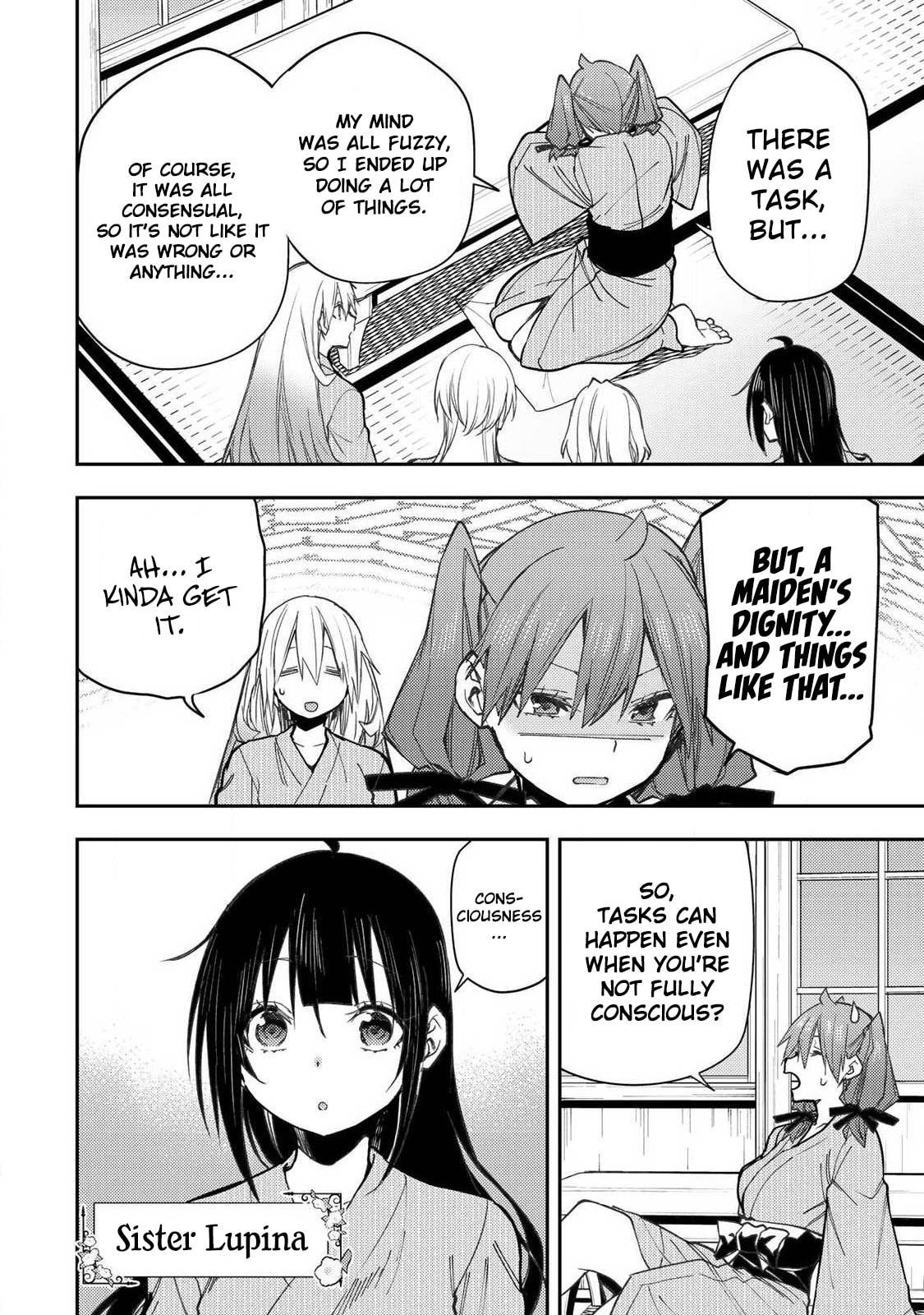 Doing Secret Things with the Holy Maidens Chapter 84 page 3 - 