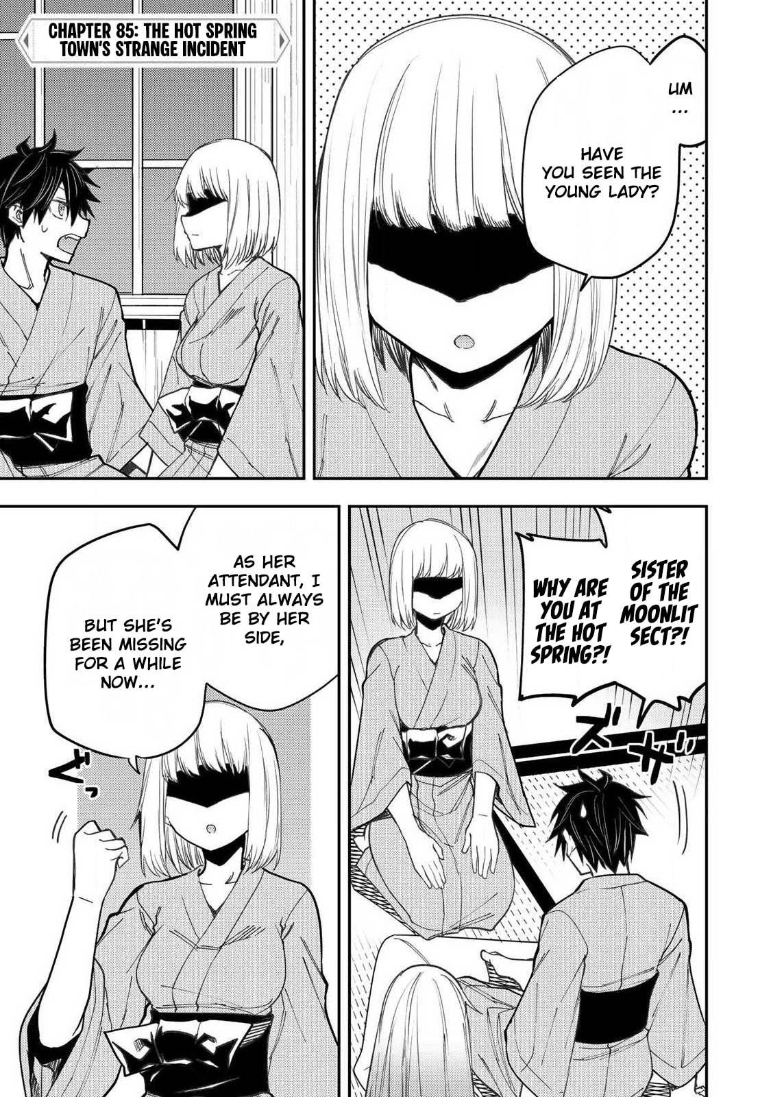 Doing Secret Things with the Holy Maidens Chapter 85 page 2 - 