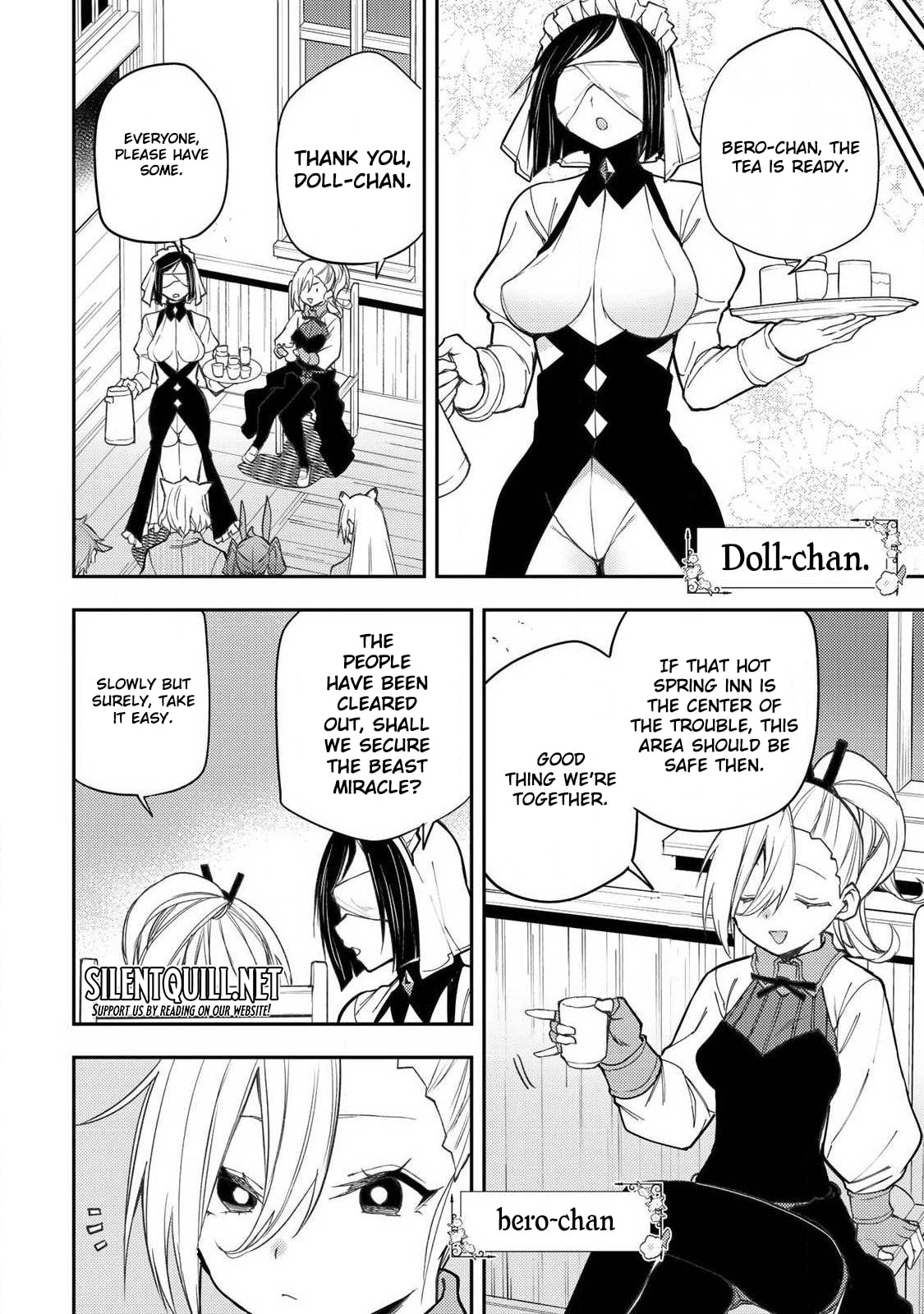 Doing Secret Things with the Holy Maidens Chapter 86 page 9 - 