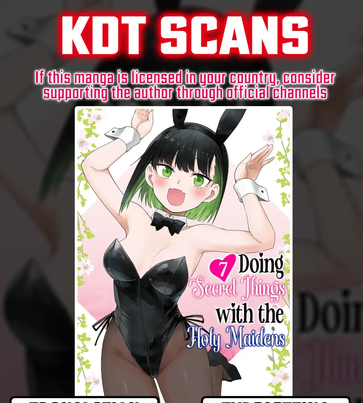 Doing Secret Things with the Holy Maidens Chapter 91 page 1 - 