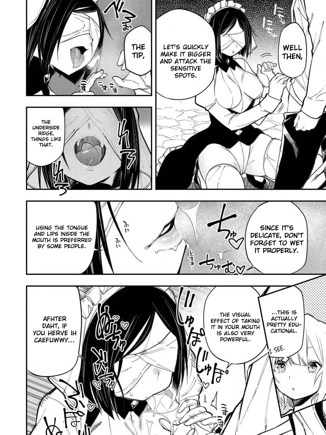 Doing Secret Things with the Holy Maidens Chapter 91 page 9 - 