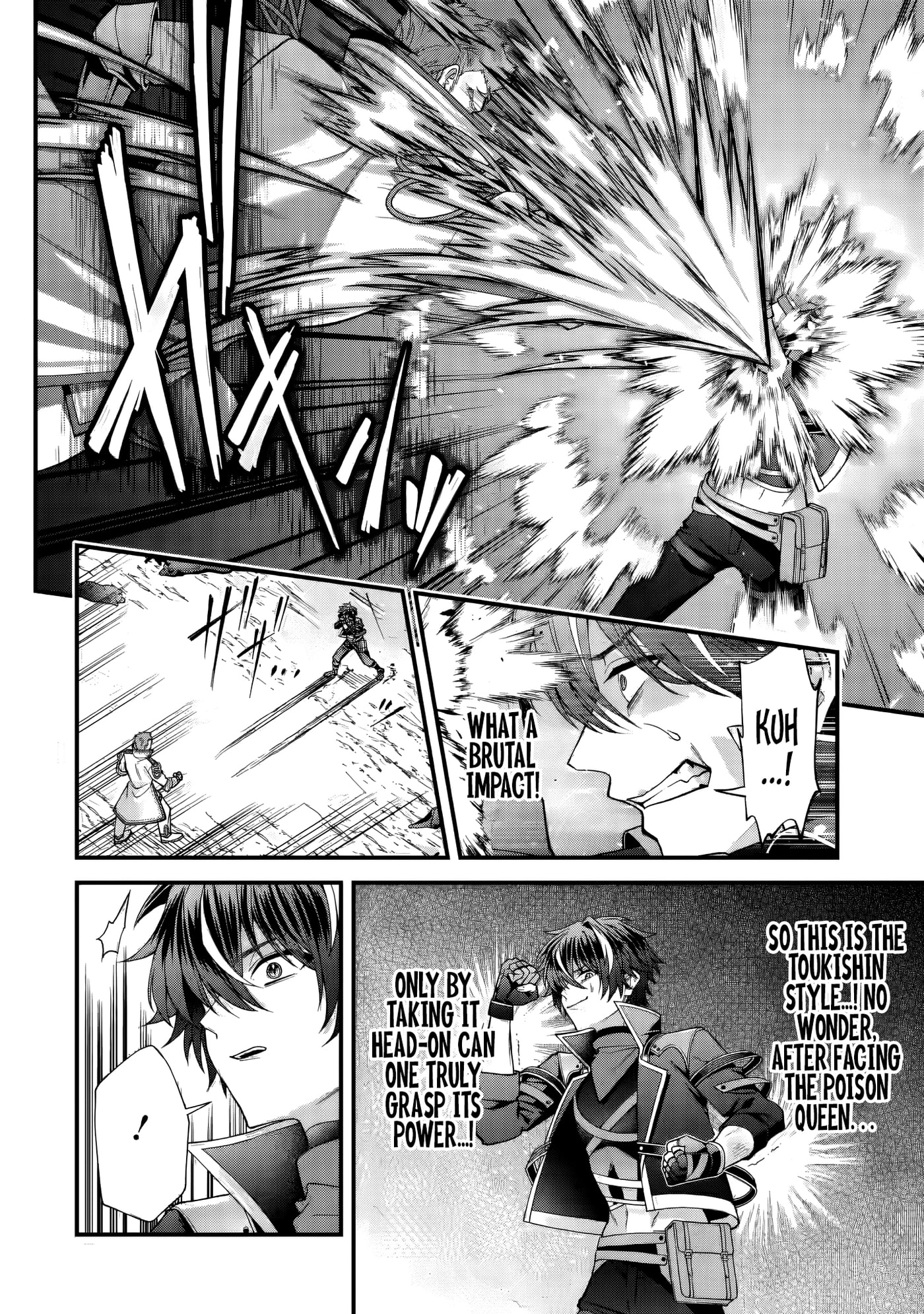 Doku no Ou Saikyou no Chikara ni Kakusei Shita Ore wa Bikitachi wo Shitagae, Hatsujou Haaremu no Aruji to Naru Chapter 3.4 page 3 - 
