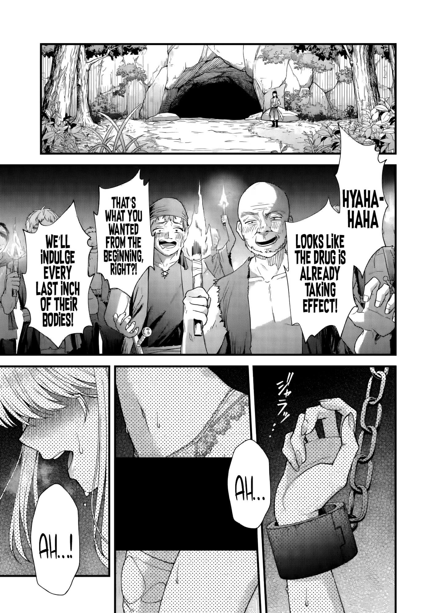 Doku no Ou Saikyou no Chikara ni Kakusei Shita Ore wa Bikitachi wo Shitagae, Hatsujou Haaremu no Aruji to Naru Chapter 3.5 page 16 - 