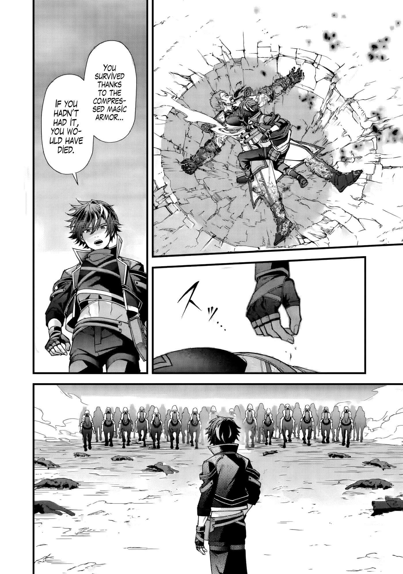 Doku no Ou Saikyou no Chikara ni Kakusei Shita Ore wa Bikitachi wo Shitagae, Hatsujou Haaremu no Aruji to Naru Chapter 3.5 page 9 - 