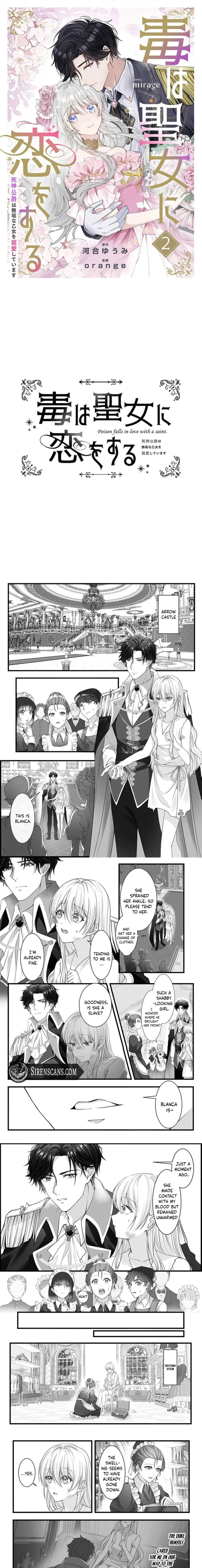 Doku wa Seijo ni Koi o Suru - Shinigami Koushaku wa Mukuna Otome o Chouai Shiteimasu Chapter 2 page 2 - 