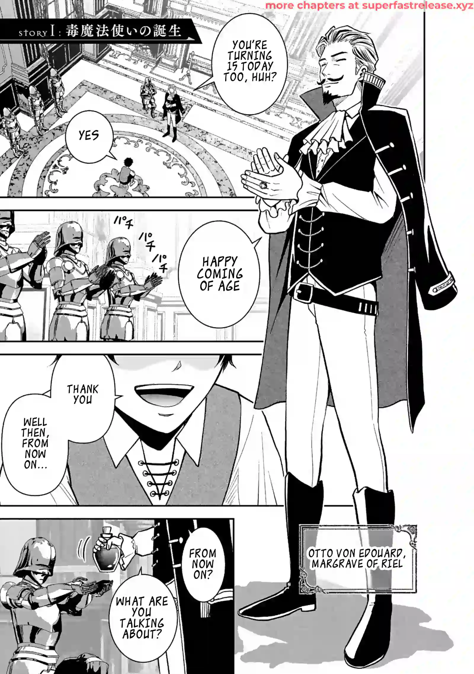(Dokusatsu Sareta) Sekai Musou no Doku Mahoutsukai Chapter 1.1 page 4 - 
