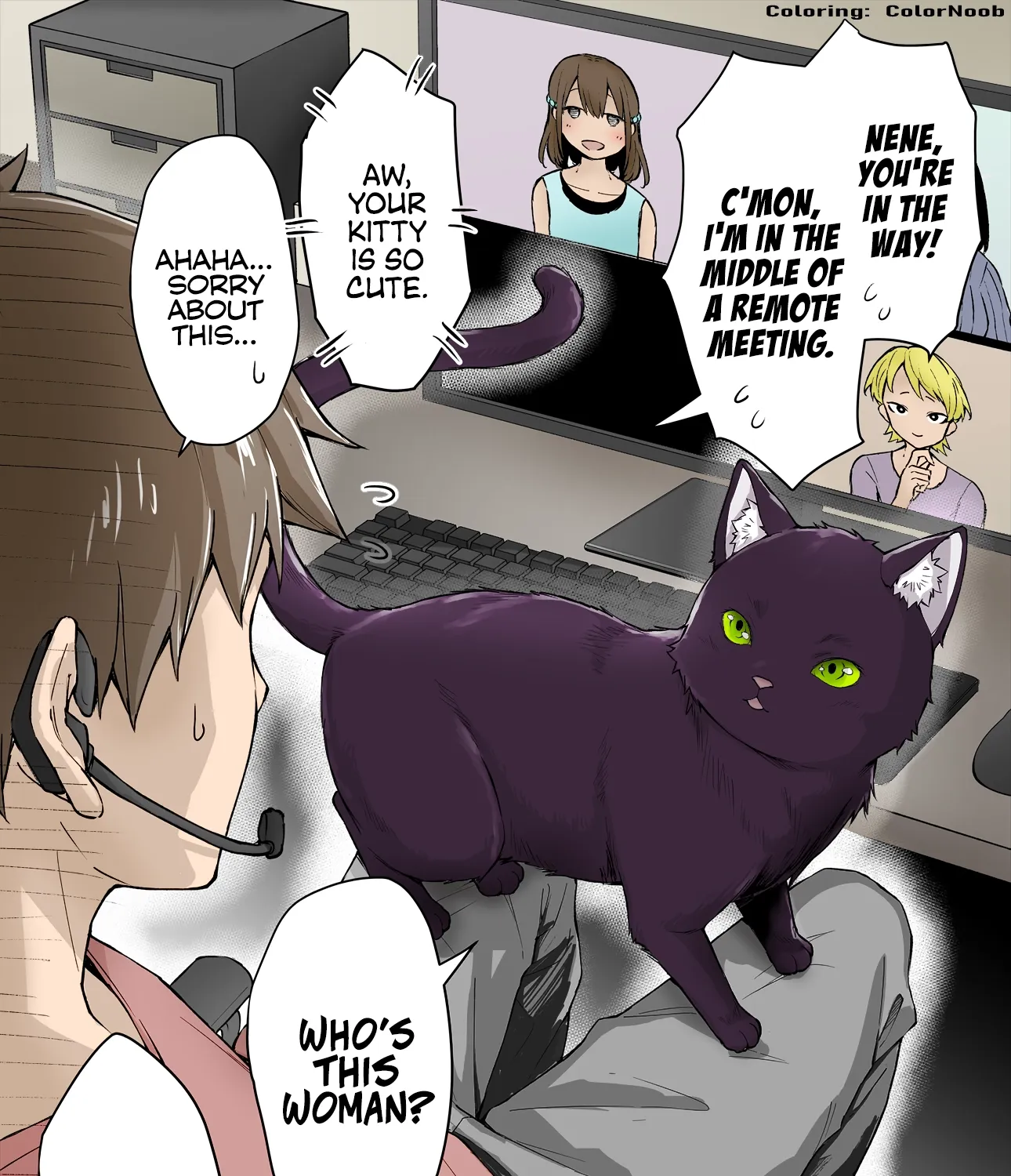 Dokusen Yoku ga Tsuyo Sugiru Yandere Kai Neko-chan Chapter 14 page 1 - 