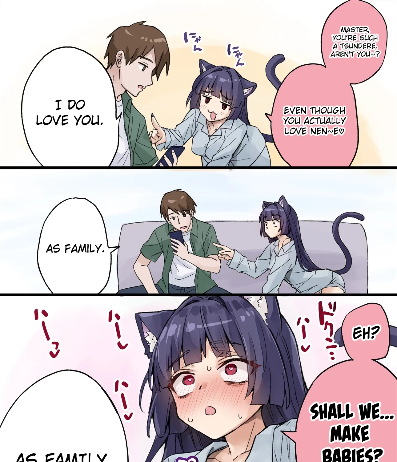 Dokusen Yoku ga Tsuyo Sugiru Yandere Kai Neko-chan Chapter 17 page 1 - 
