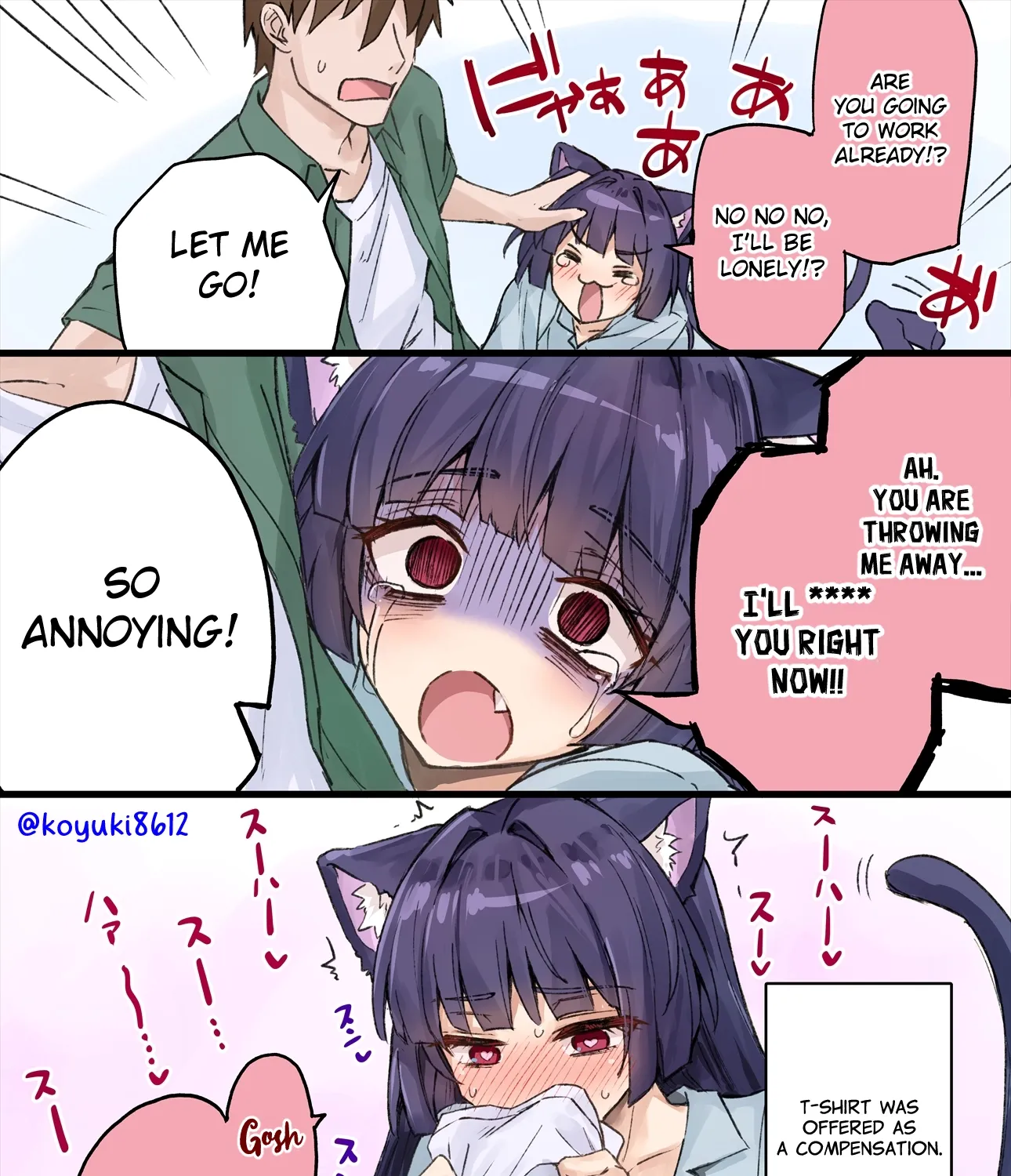Dokusen Yoku ga Tsuyo Sugiru Yandere Kai Neko-chan Chapter 18 page 1 - 