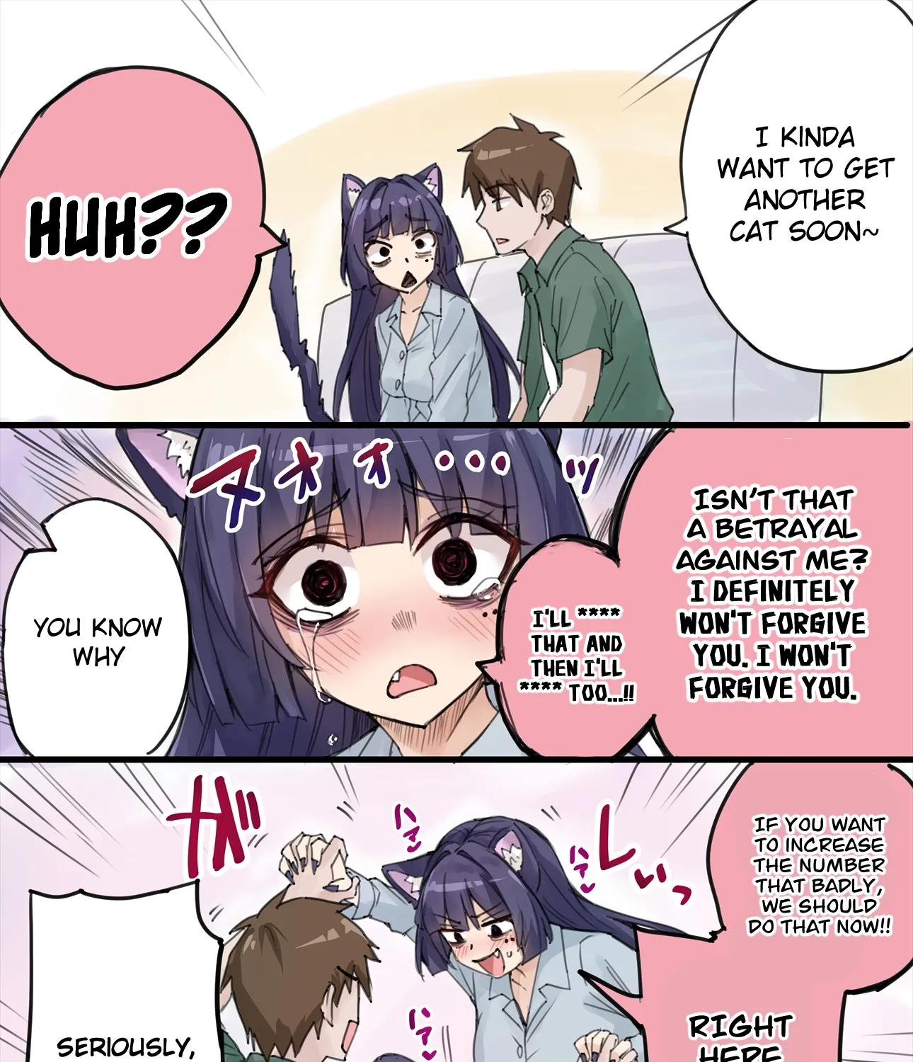 Dokusen Yoku ga Tsuyo Sugiru Yandere Kai Neko-chan Chapter 19 page 1 - 