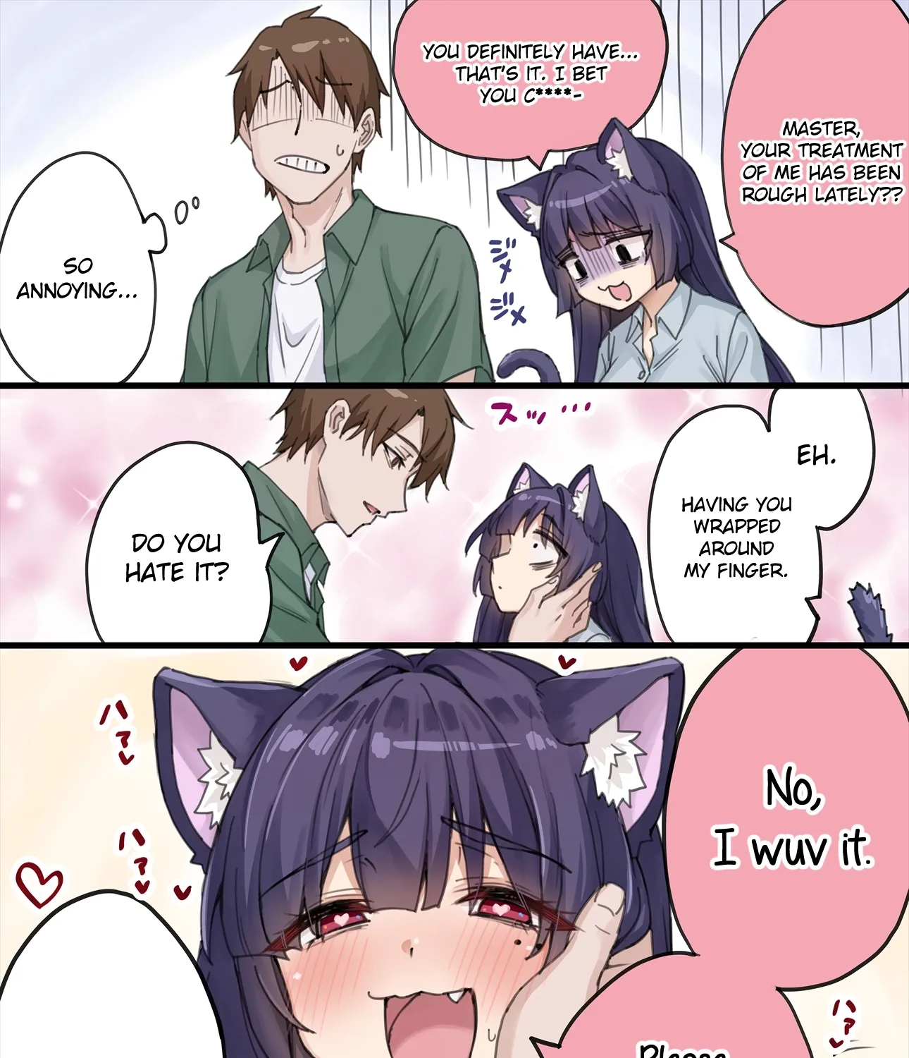 Dokusen Yoku ga Tsuyo Sugiru Yandere Kai Neko-chan Chapter 24 page 1 - 