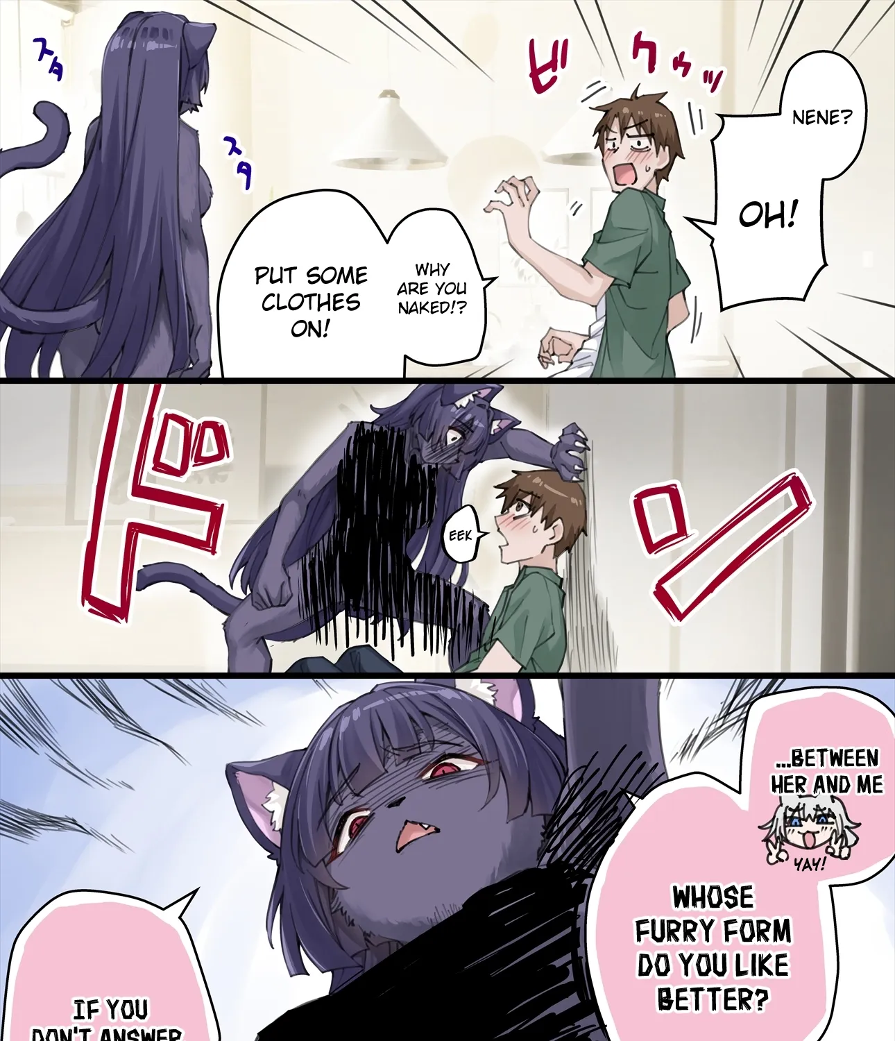 Dokusen Yoku ga Tsuyo Sugiru Yandere Kai Neko-chan Chapter 34 page 1 - 