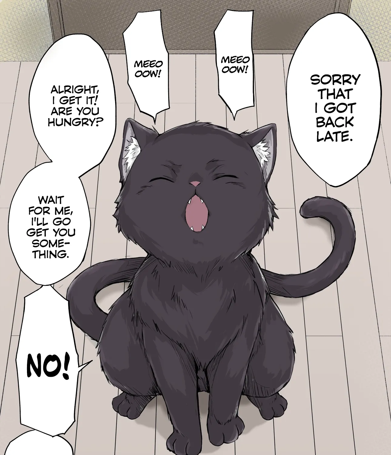 Dokusen Yoku ga Tsuyo Sugiru Yandere Kai Neko-chan Chapter 4 page 1 - 