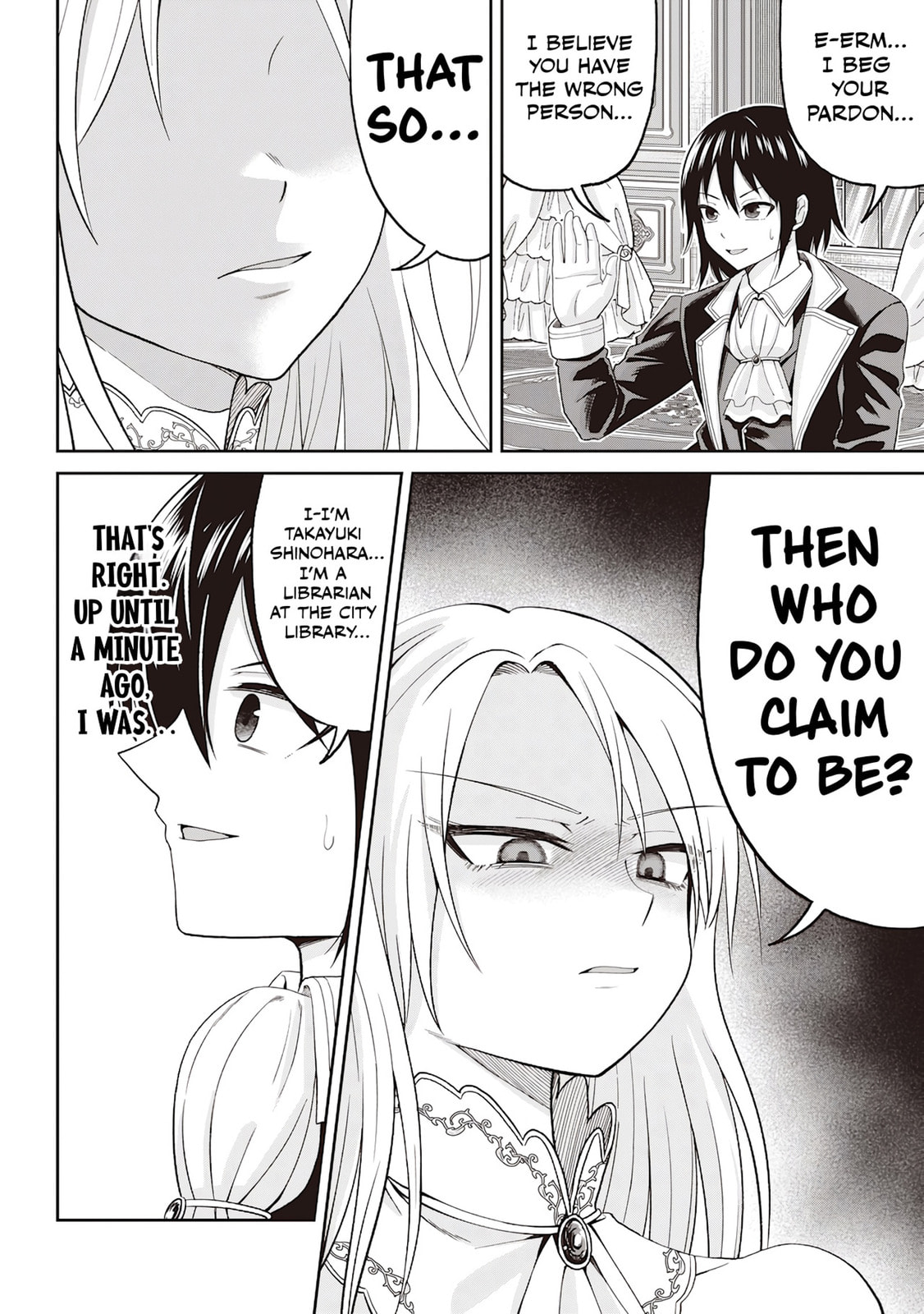 Dokushin Kizoku: Danjohi 1:99 Sekai no Akuyaku Reisoku Chapter 1 page 13 - 