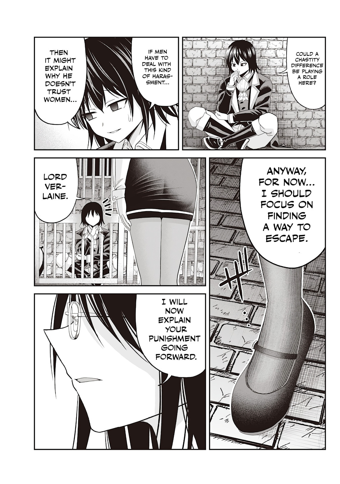 Dokushin Kizoku: Danjohi 1:99 Sekai no Akuyaku Reisoku Chapter 1 page 31 - 