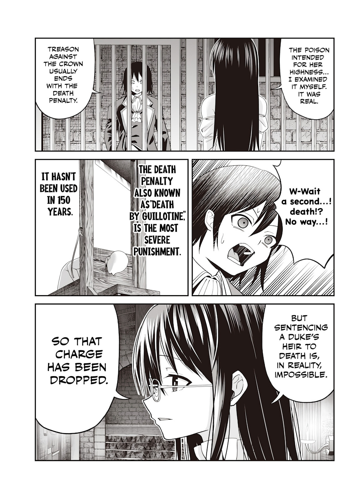 Dokushin Kizoku: Danjohi 1:99 Sekai no Akuyaku Reisoku Chapter 1 page 33 - 
