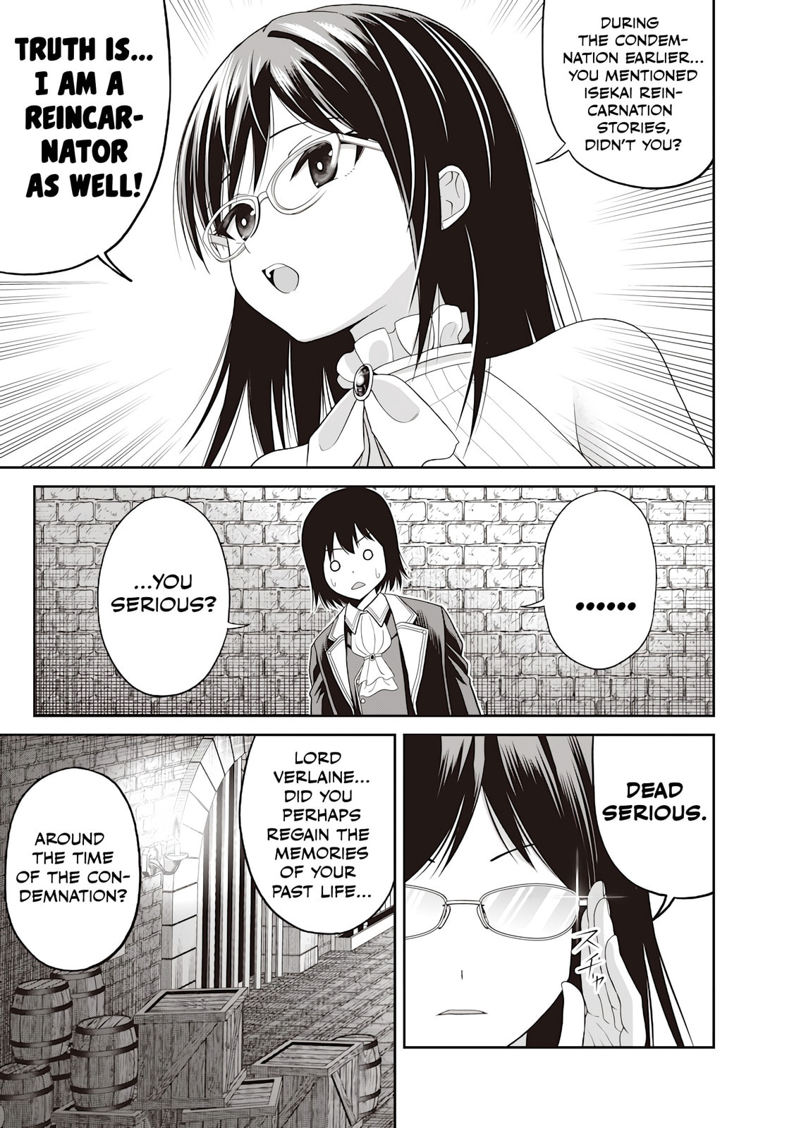 Dokushin Kizoku: Danjohi 1:99 Sekai no Akuyaku Reisoku Chapter 1 page 36 - 