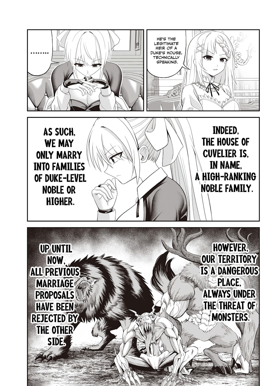 Dokushin Kizoku: Danjohi 1:99 Sekai no Akuyaku Reisoku Chapter 1 page 49 - 