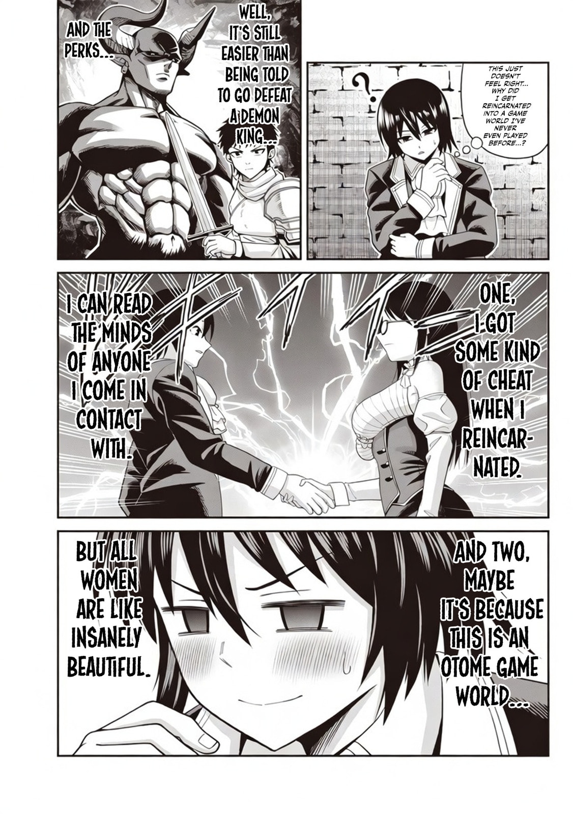 Dokushin Kizoku: Danjohi 1:99 Sekai no Akuyaku Reisoku Chapter 2.1 page 2 - 