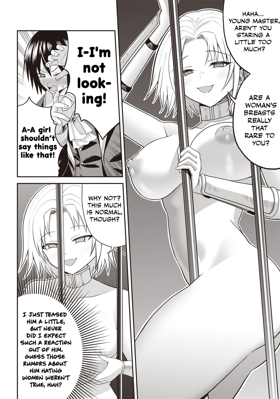 Dokushin Kizoku: Danjohi 1:99 Sekai no Akuyaku Reisoku Chapter 2.1 page 6 - 