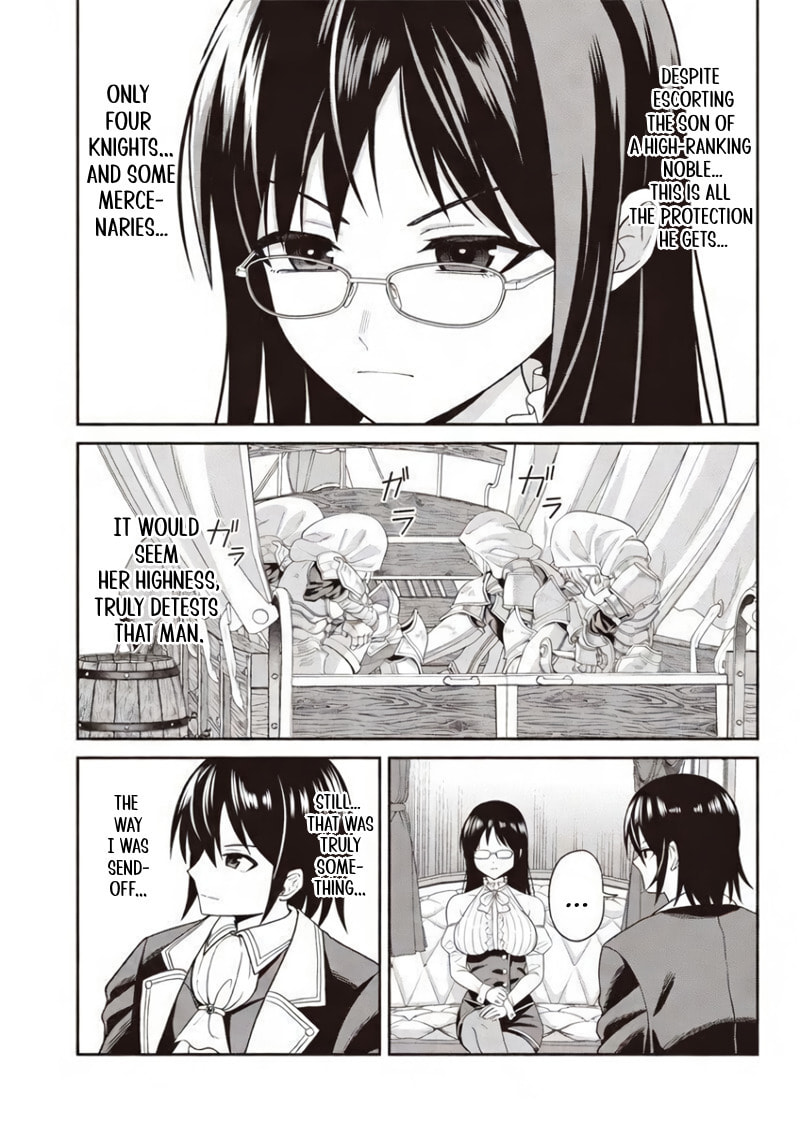 Dokushin Kizoku: Danjohi 1:99 Sekai no Akuyaku Reisoku Chapter 2.2 page 10 - 