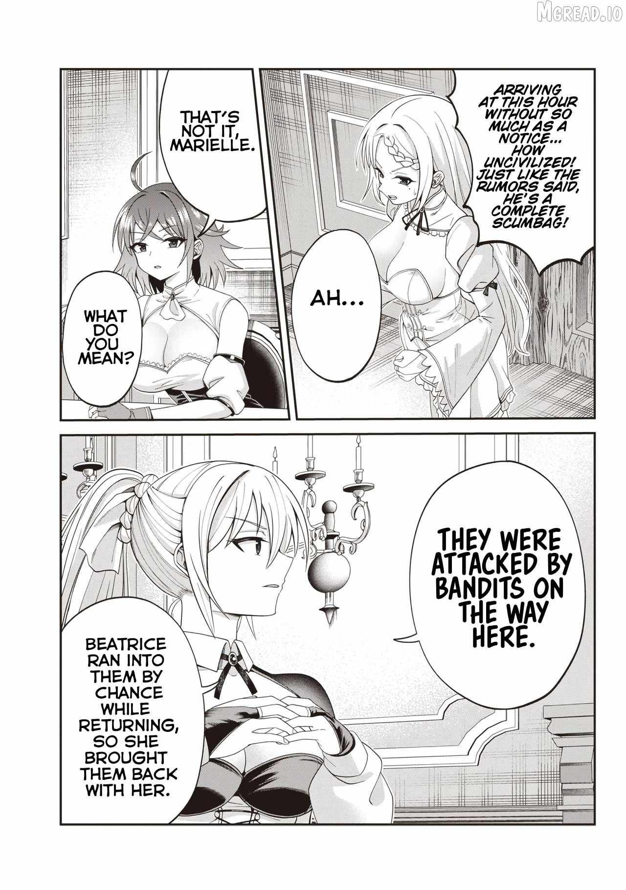 Dokushin Kizoku: Danjohi 1:99 Sekai no Akuyaku Reisoku Chapter 3.2 page 13 - 