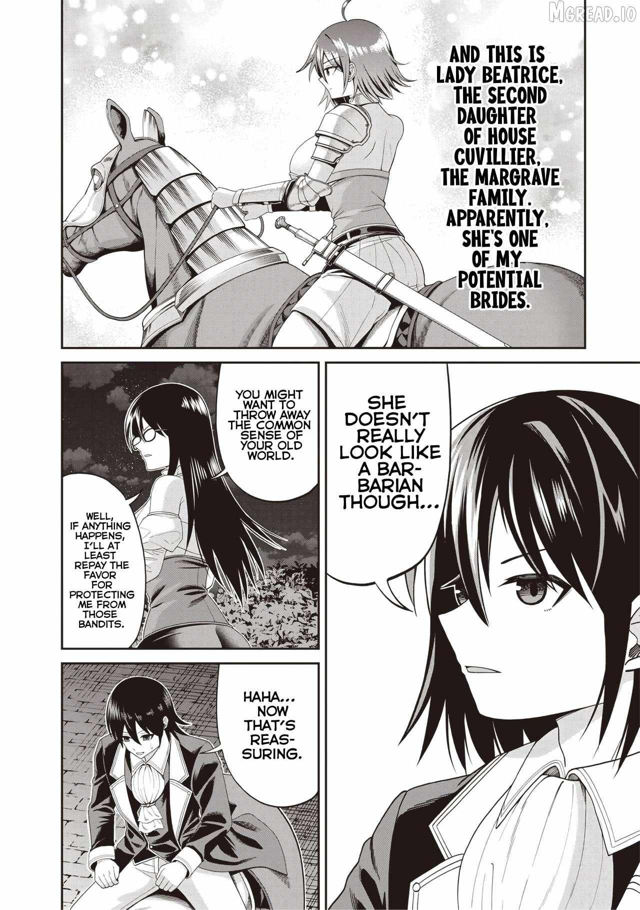 Dokushin Kizoku: Danjohi 1:99 Sekai no Akuyaku Reisoku Chapter 3.2 page 9 - 