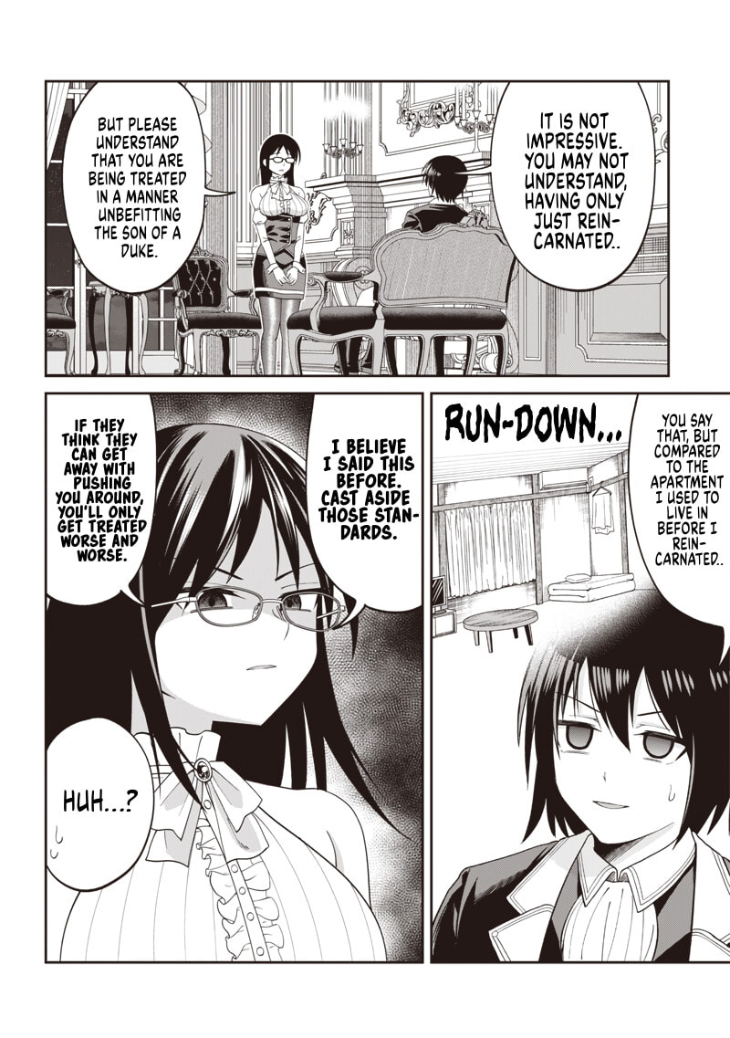 Dokushin Kizoku: Danjohi 1:99 Sekai no Akuyaku Reisoku Chapter 4.1 page 4 - 