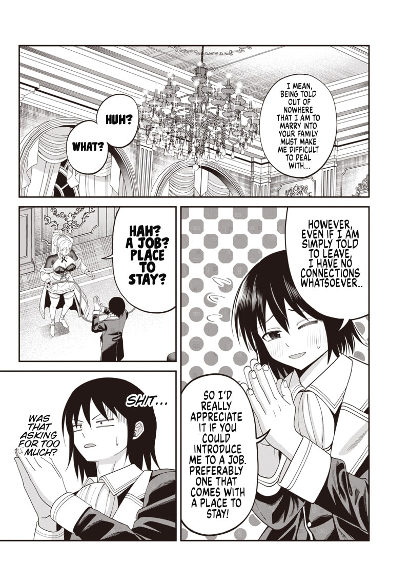 Dokushin Kizoku: Danjohi 1:99 Sekai no Akuyaku Reisoku Chapter 4.1 page 9 - 