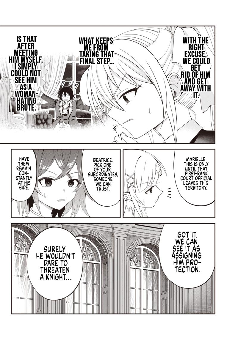 Dokushin Kizoku: Danjohi 1:99 Sekai no Akuyaku Reisoku Chapter 5.2 page 7 - 