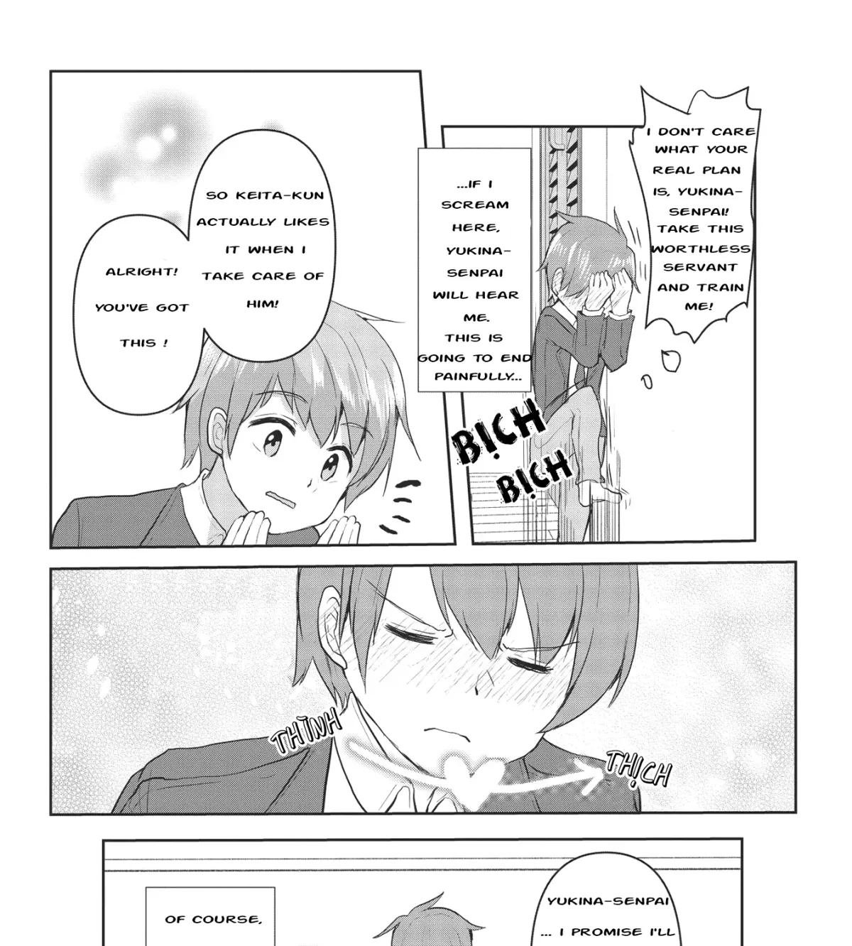 Dokuzetsu Shoujo wa Amanojaku ~Kabegoshi nara Sunao ni Sukitte Ierumon!~ Chapter 2 page 43 - 
