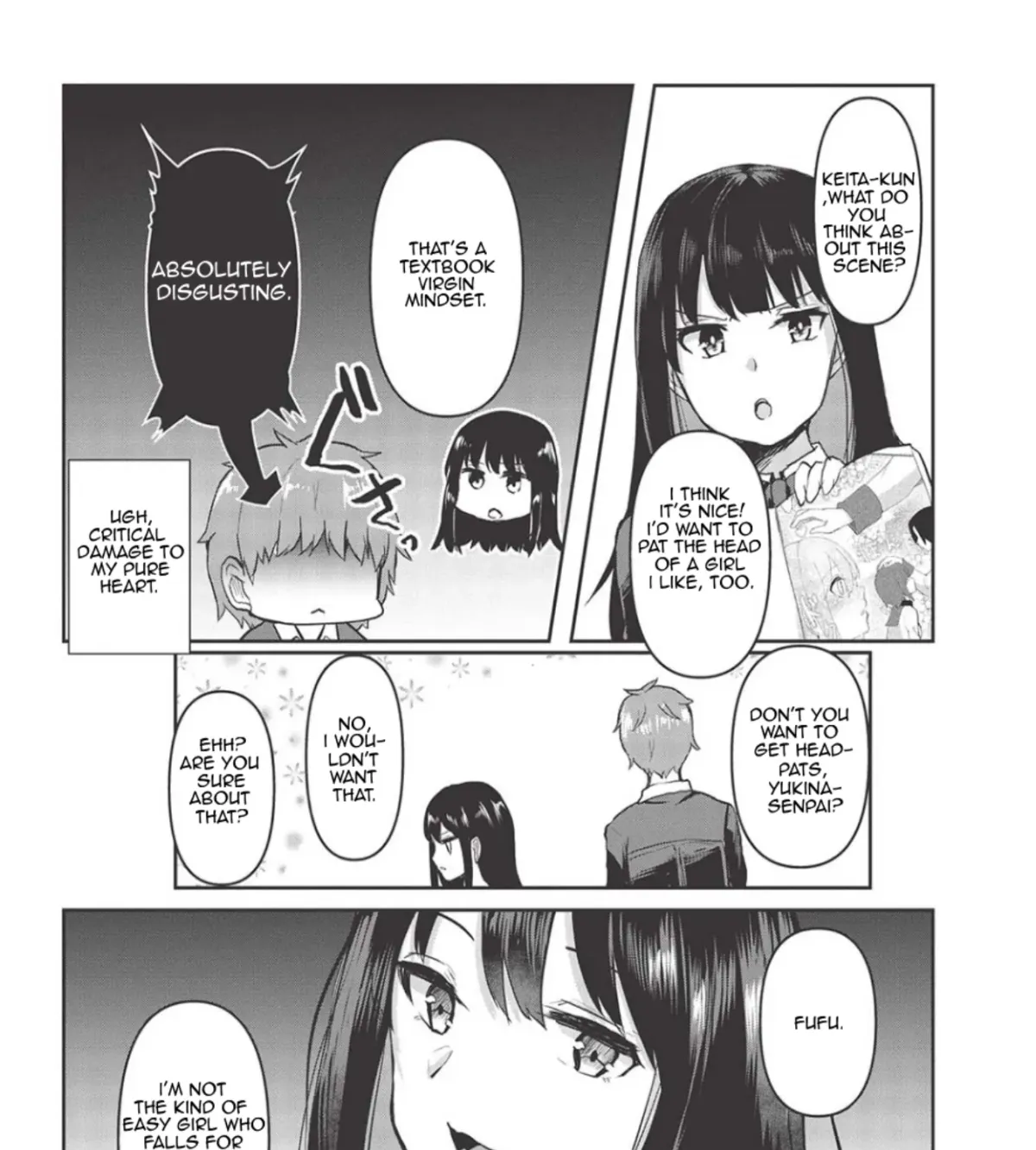 Dokuzetsu Shoujo wa Amanojaku ~Kabegoshi nara Sunao ni Sukitte Ierumon!~ Chapter 3 page 11 - 