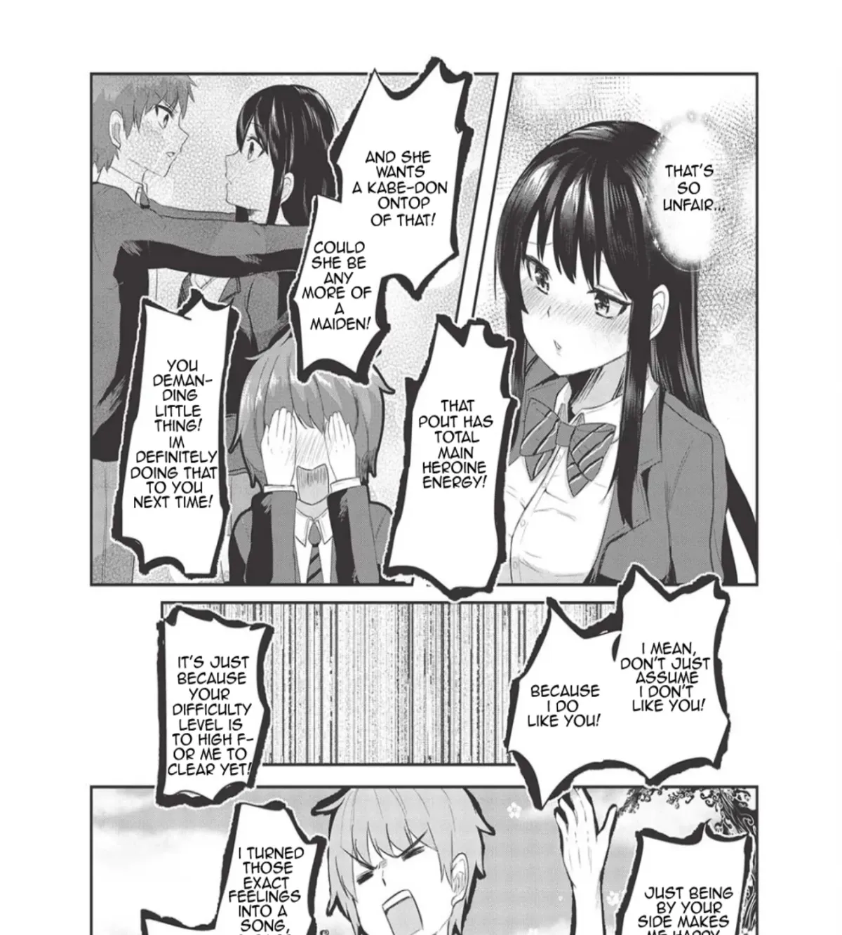 Dokuzetsu Shoujo wa Amanojaku ~Kabegoshi nara Sunao ni Sukitte Ierumon!~ Chapter 3 page 37 - 