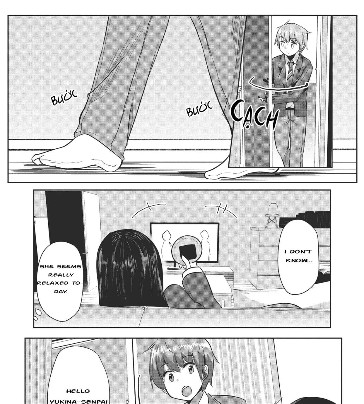 Dokuzetsu Shoujo wa Amanojaku Chapter 2 page 1 - 