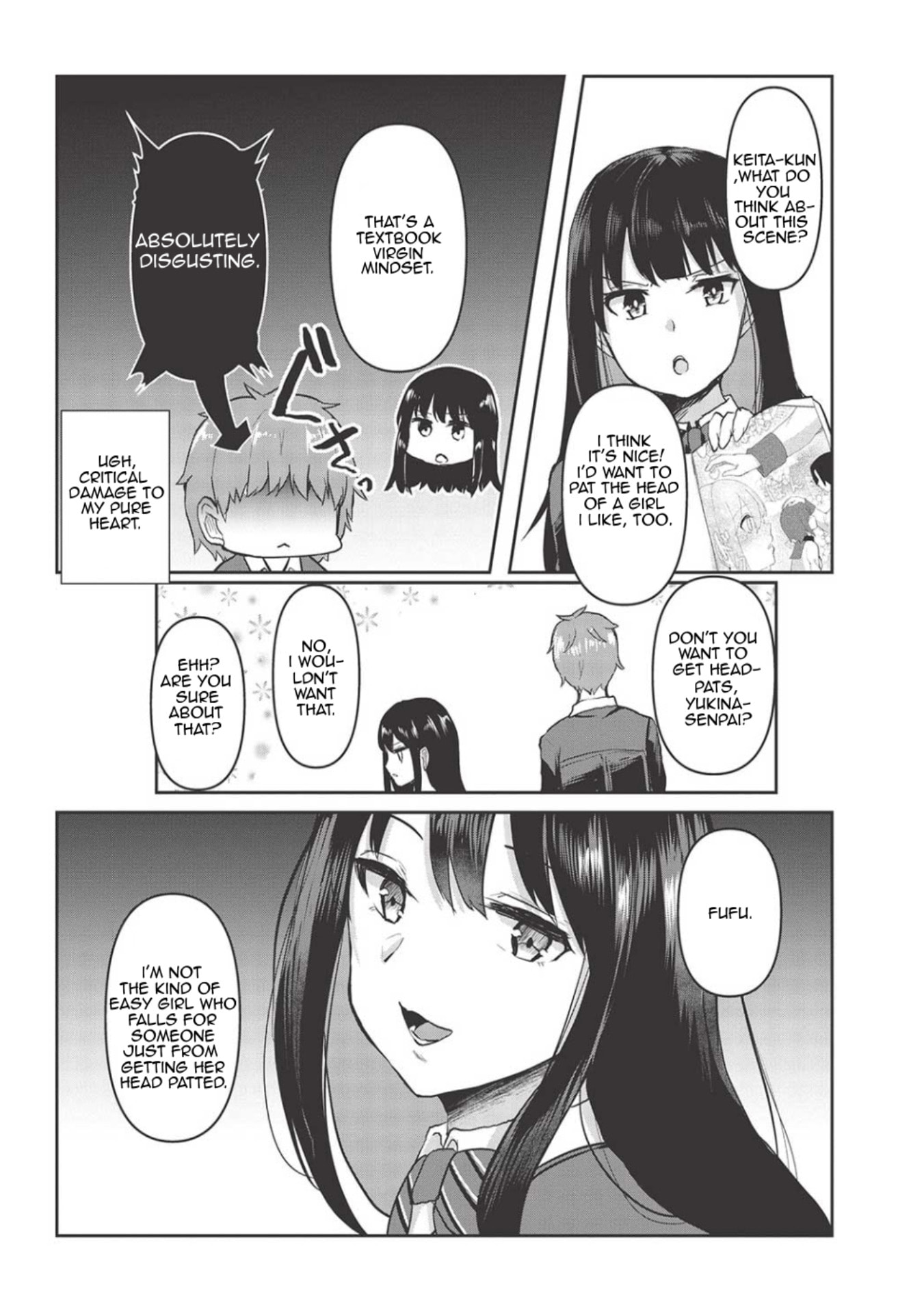 Dokuzetsu Shoujo wa Amanojaku Chapter 3 page 6 - 