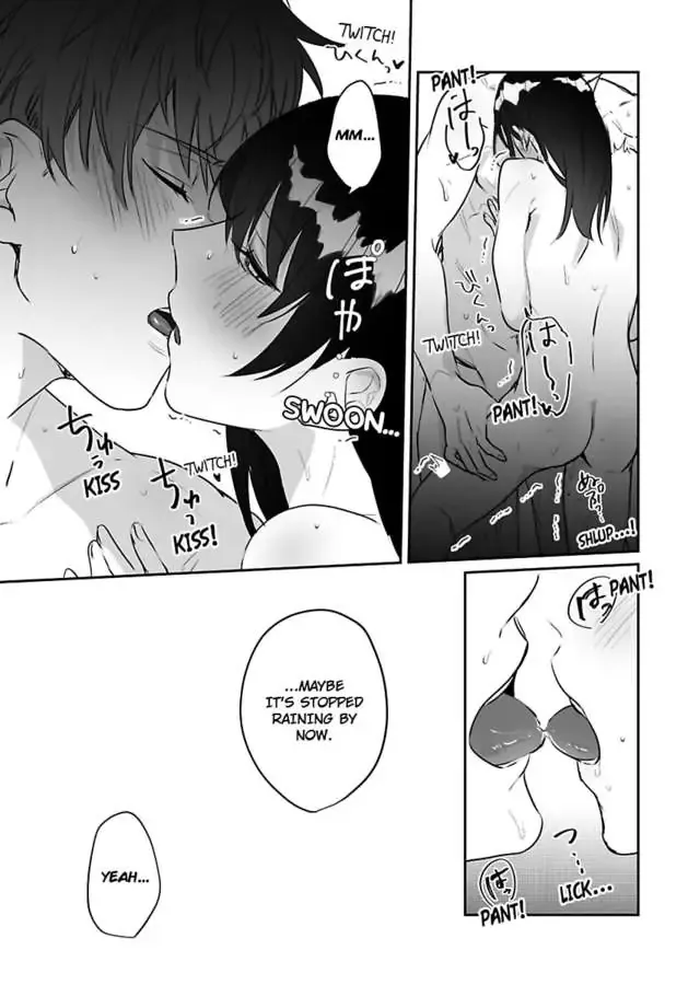 Dokyo Shitara Byode Taberaremashita Shuchakukei Osananajimino Hageshime Etchi Chapter 7 page 13 - 