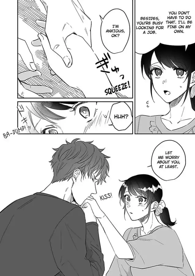 Dokyo Shitara Byode Taberaremashita Shuchakukei Osananajimino Hageshime Etchi Chapter 8 page 14 - 