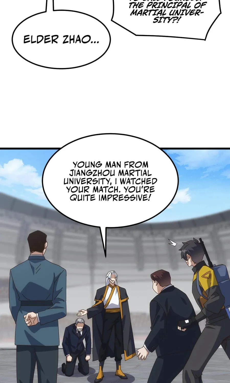 Domestication of Divine Beasts at the Beginning Chapter 21 page 6 - 