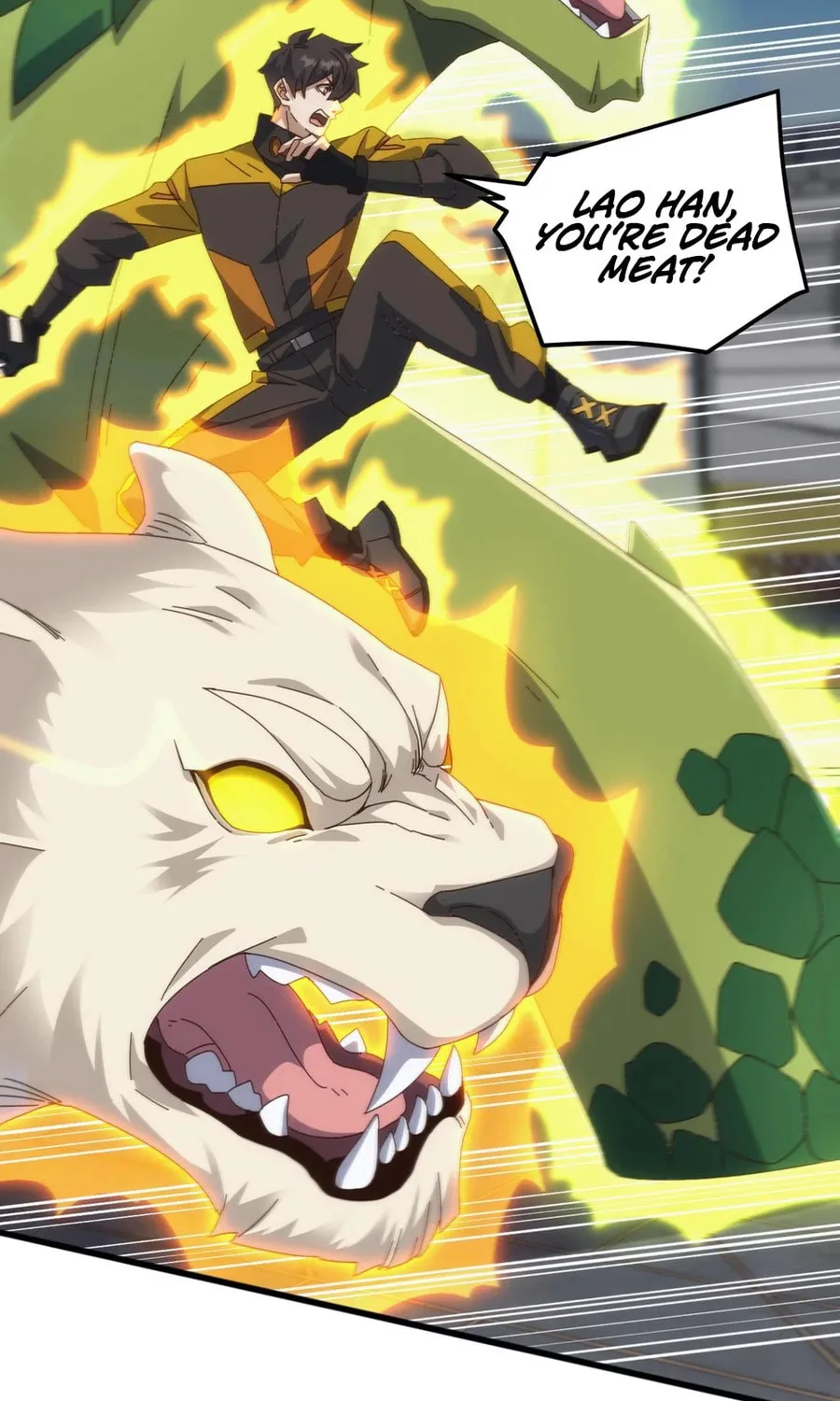 Domestication of Divine Beasts at the Beginning Chapter 21 page 69 - 