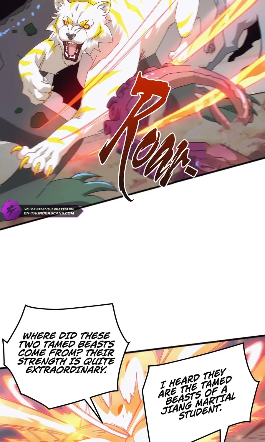 Domestication of Divine Beasts at the Beginning Chapter 24 page 65 - 