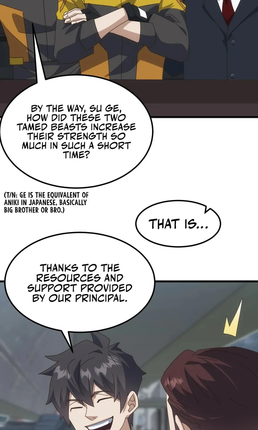 Domestication of Divine Beasts at the Beginning Chapter 24 page 71 - 