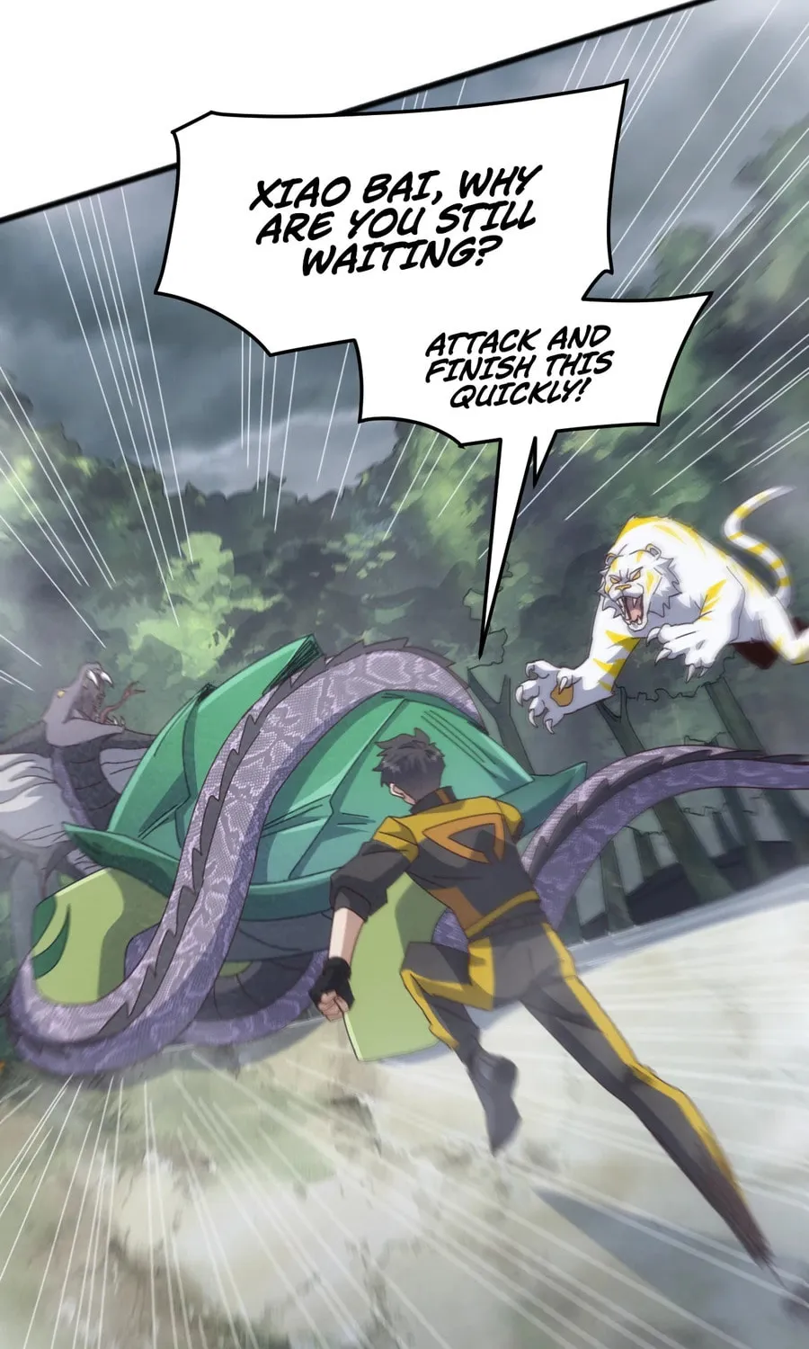 Domestication of Divine Beasts at the Beginning Chapter 27 page 26 - 