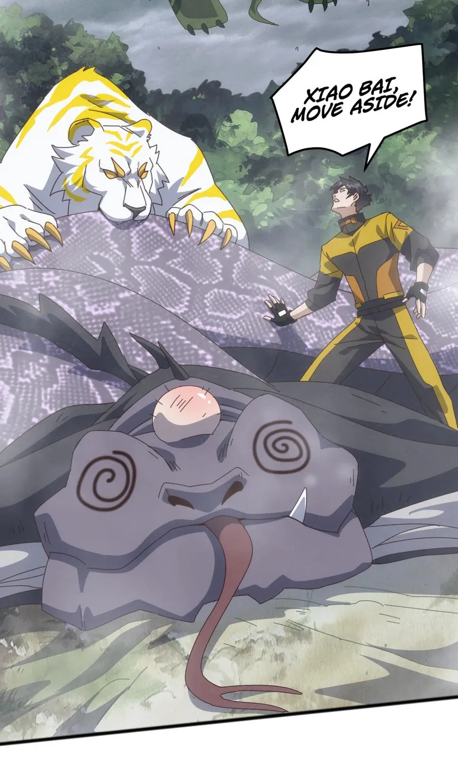 Domestication of Divine Beasts at the Beginning Chapter 27 page 33 - 