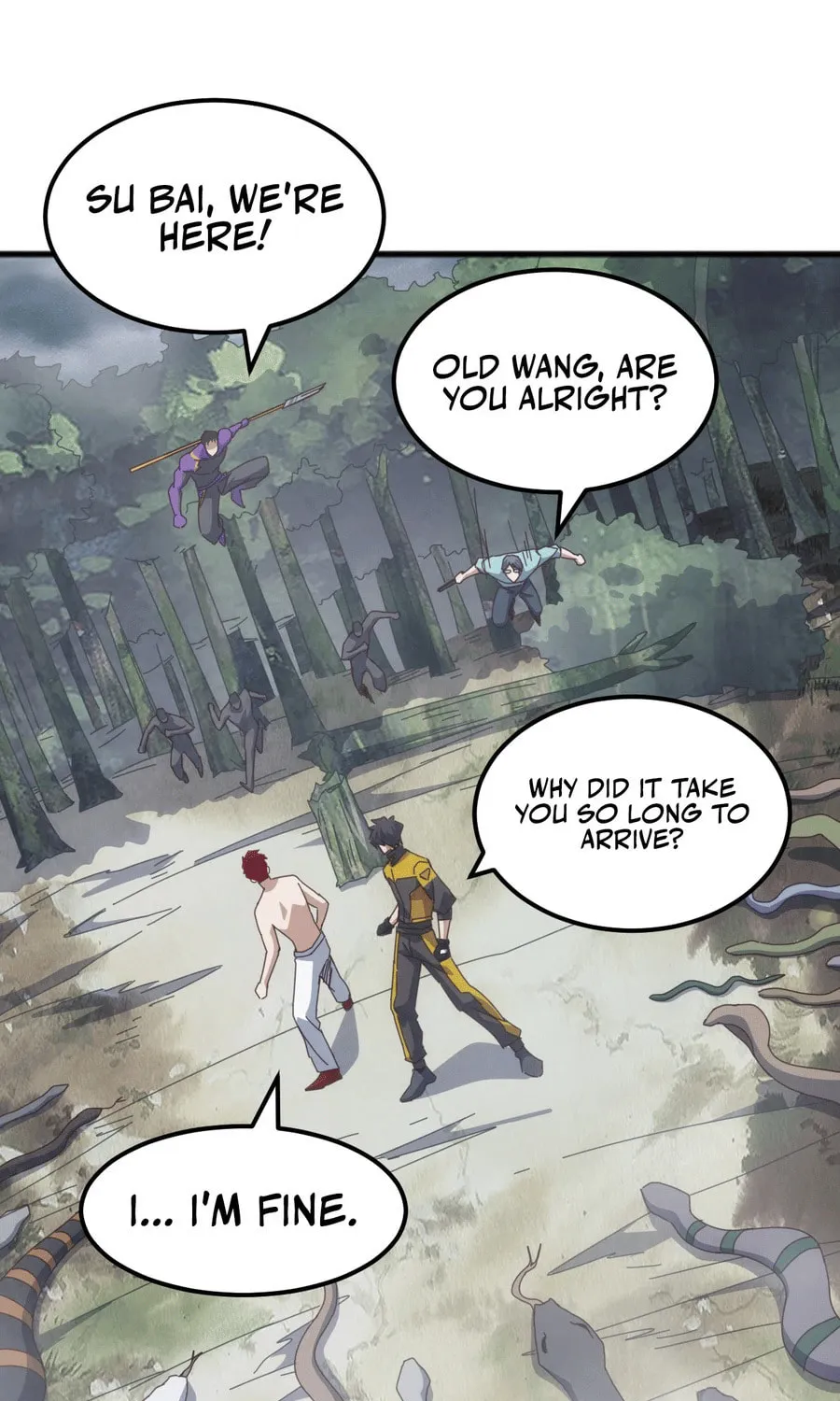 Domestication of Divine Beasts at the Beginning Chapter 28 page 33 - 