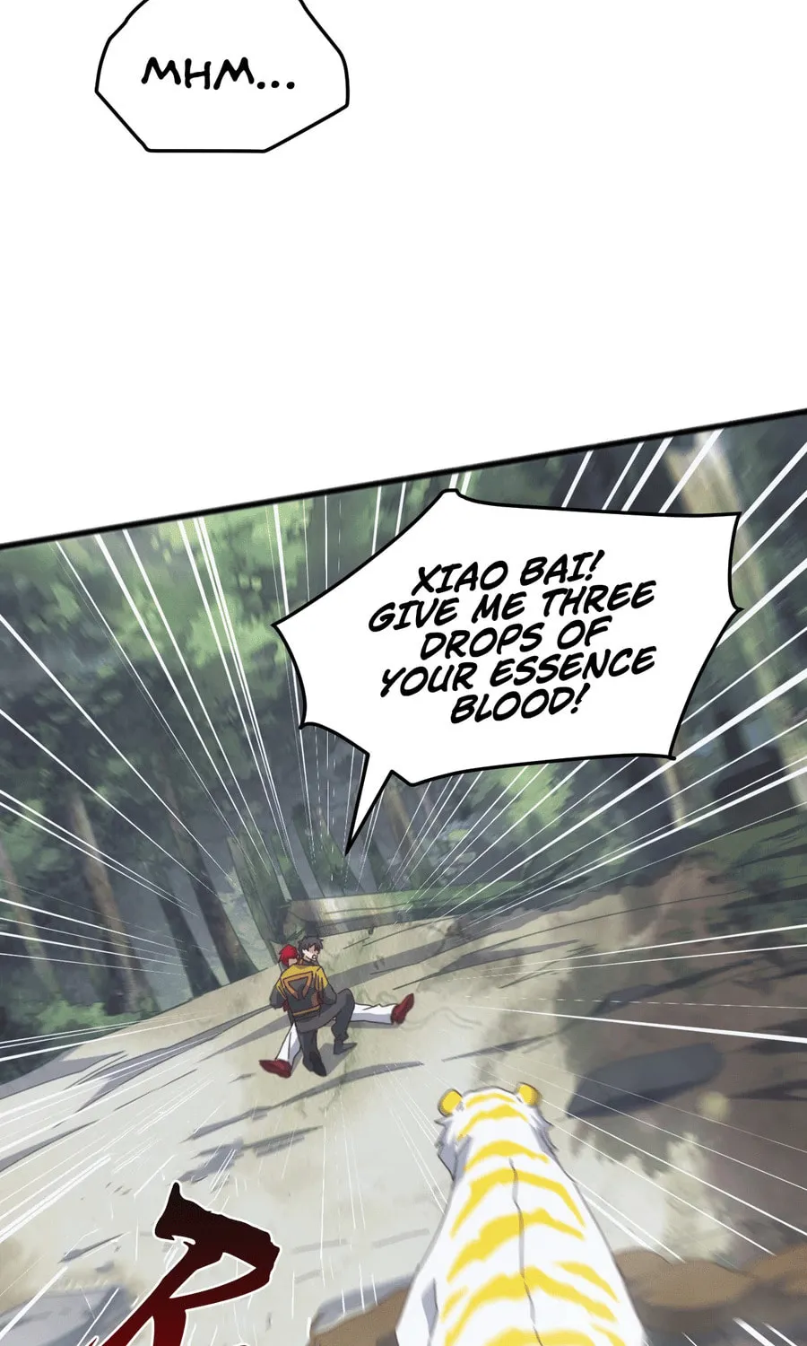 Domestication of Divine Beasts at the Beginning Chapter 28 page 6 - 