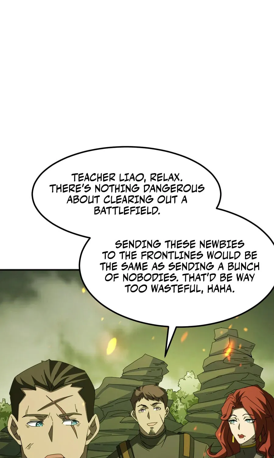 Domestication of Divine Beasts at the Beginning Chapter 5 page 12 - 