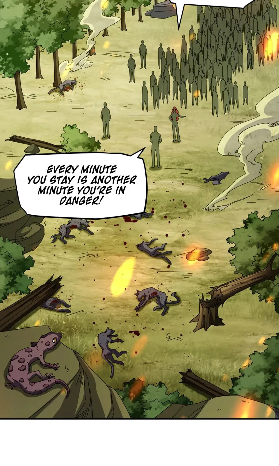 Domestication of Divine Beasts at the Beginning Chapter 5 page 21 - 