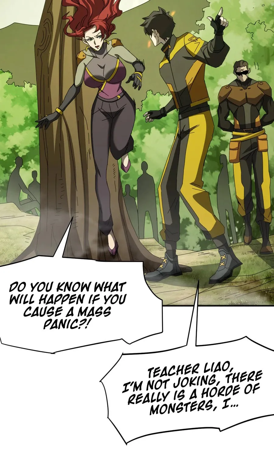 Domestication of Divine Beasts at the Beginning Chapter 5 page 33 - 