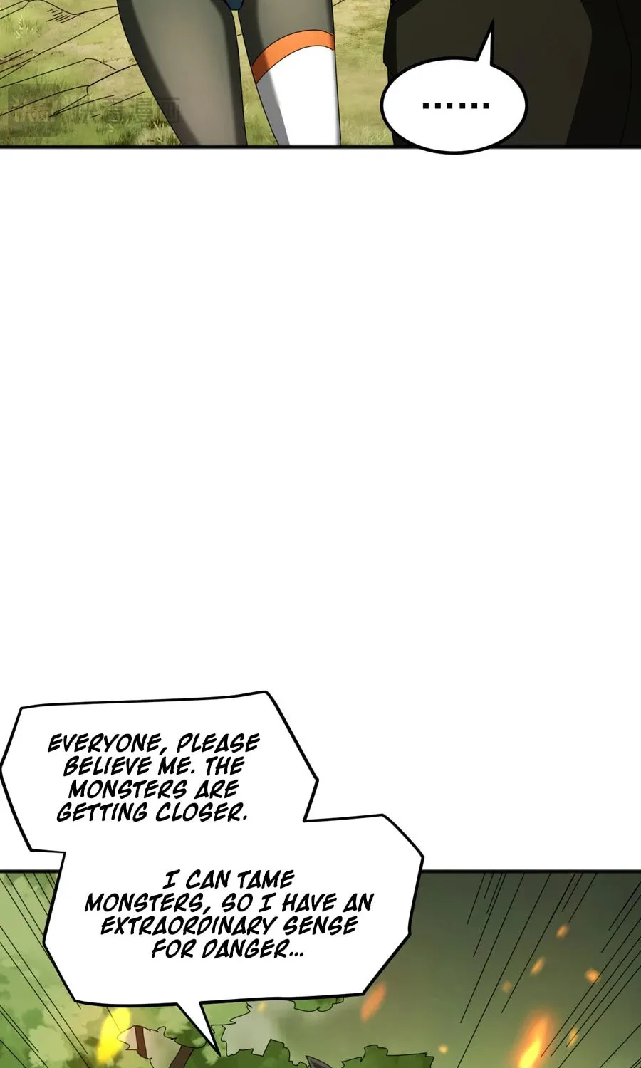 Domestication of Divine Beasts at the Beginning Chapter 5 page 39 - 