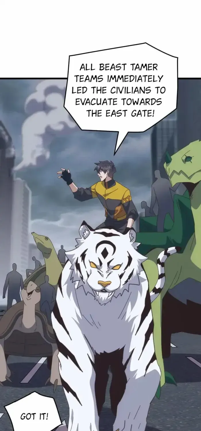 Domestication of Divine Beasts at the Beginning Chapter 54 page 36 - 
